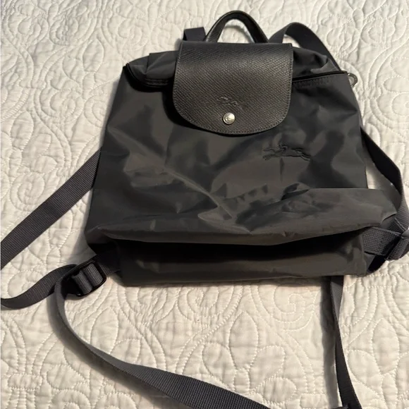 Longchamp Mini Backpack - Graphite/Gray - Picture 3 of 6